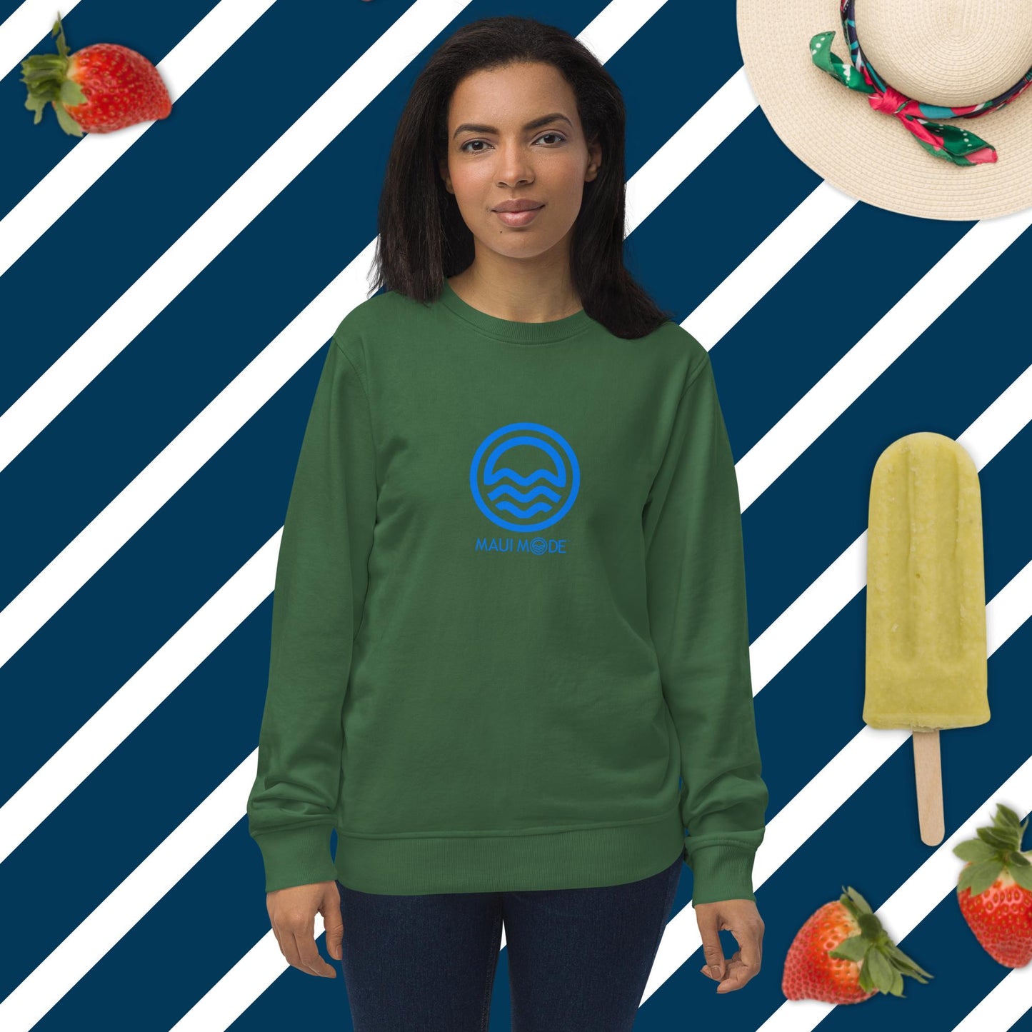 MauiMode Unisex organic sweatshirt