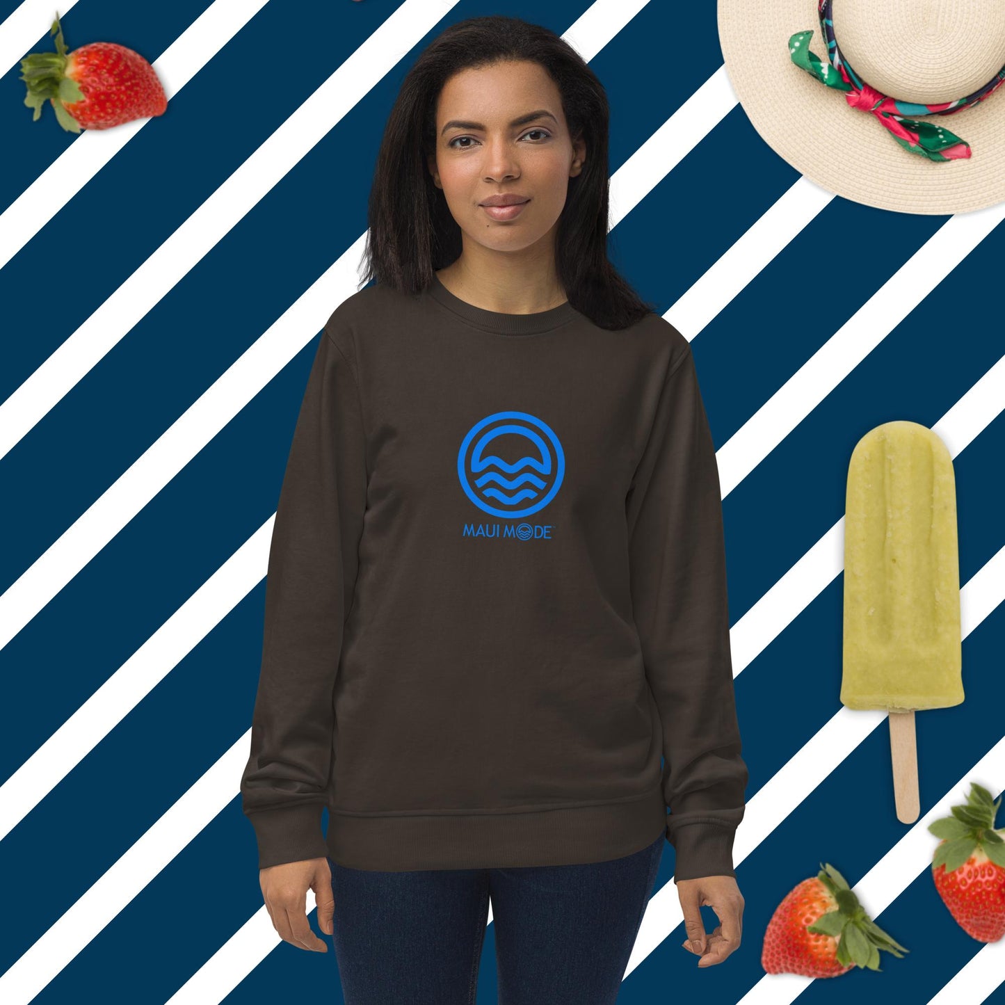 MauiMode Unisex organic sweatshirt