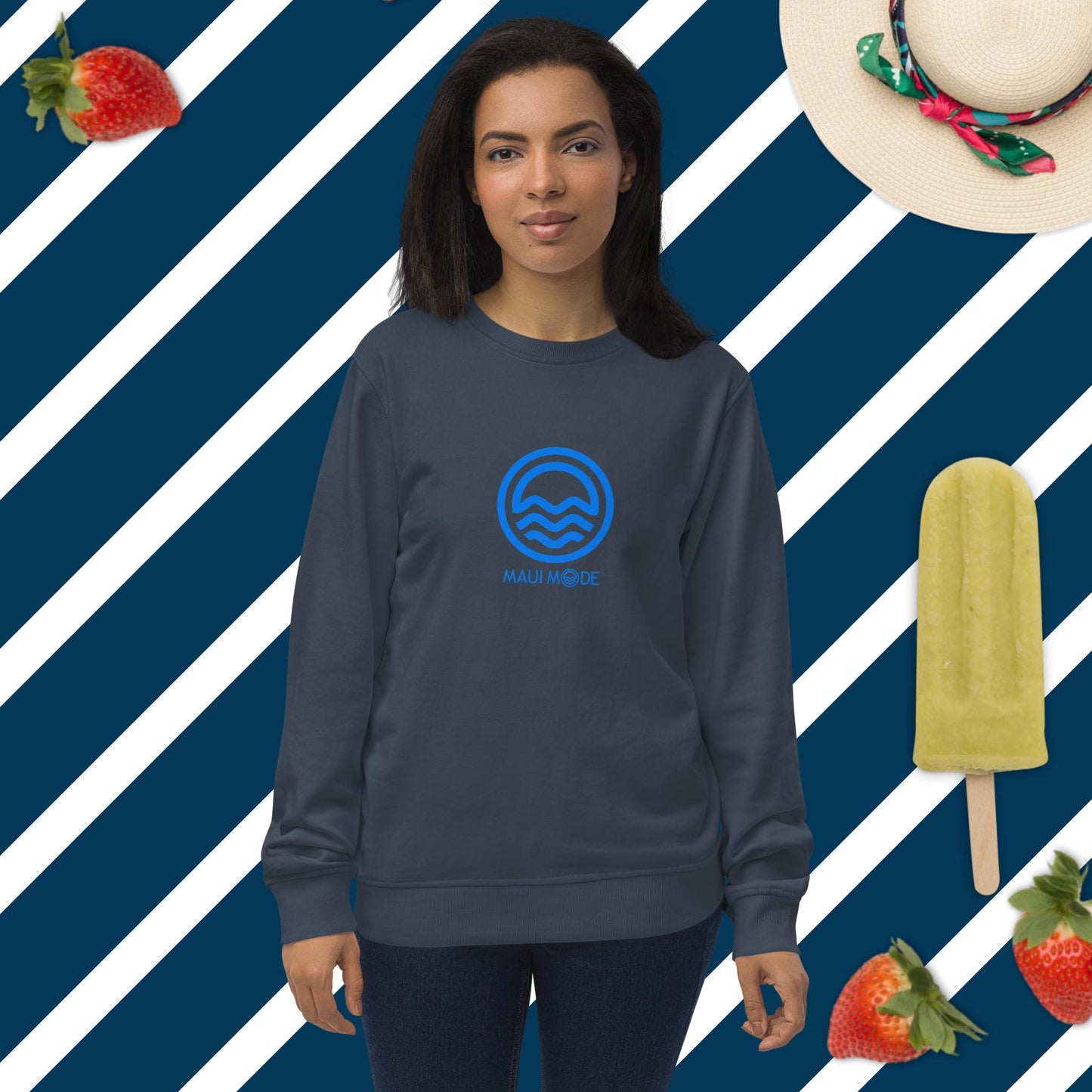 MauiMode Unisex organic sweatshirt