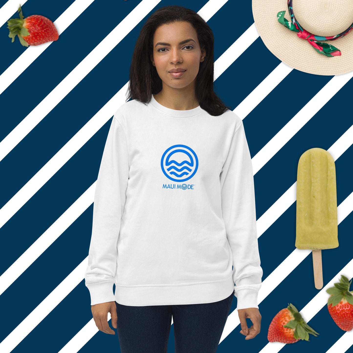 MauiMode Unisex organic sweatshirt