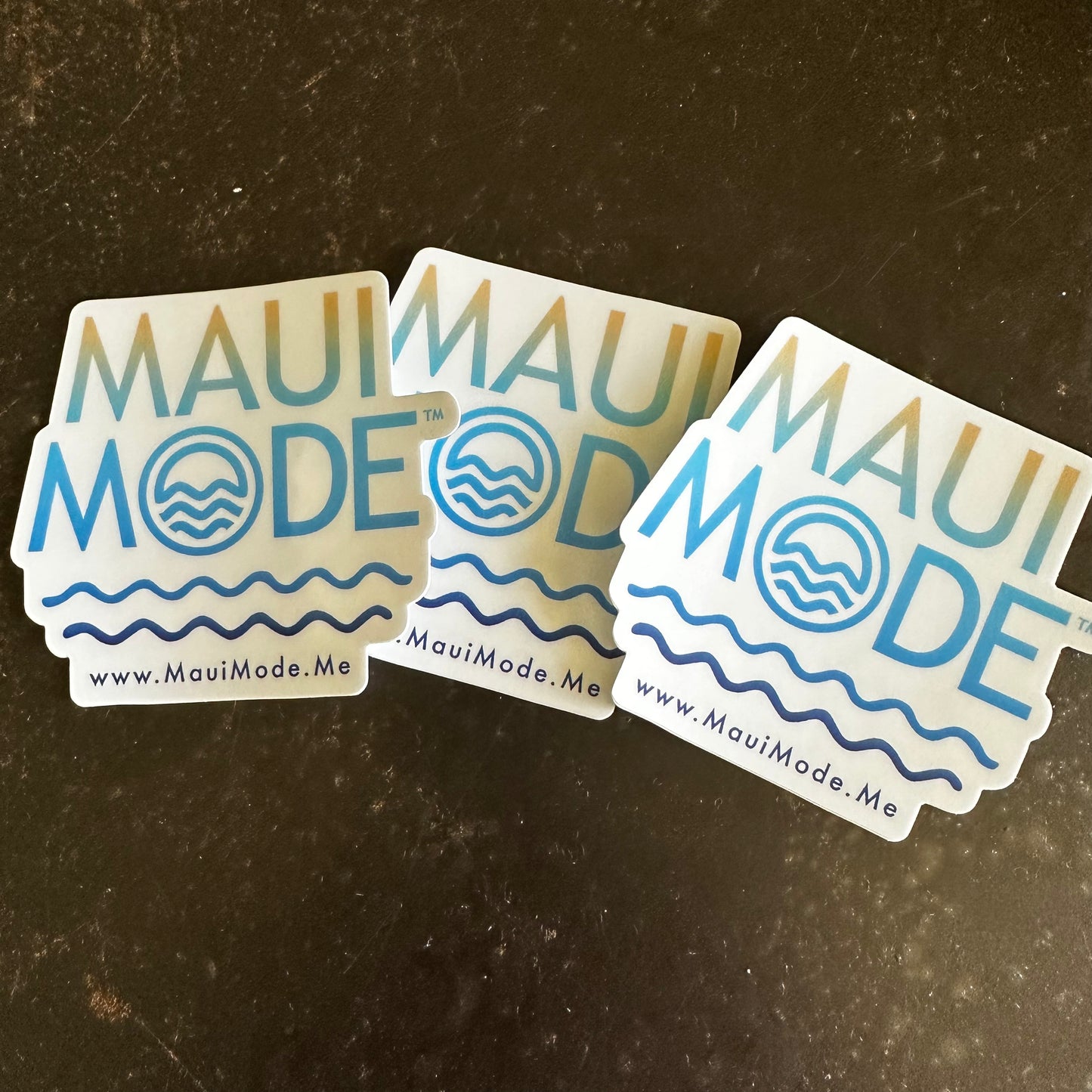 Maui Mode die cut stickers (3 pack)