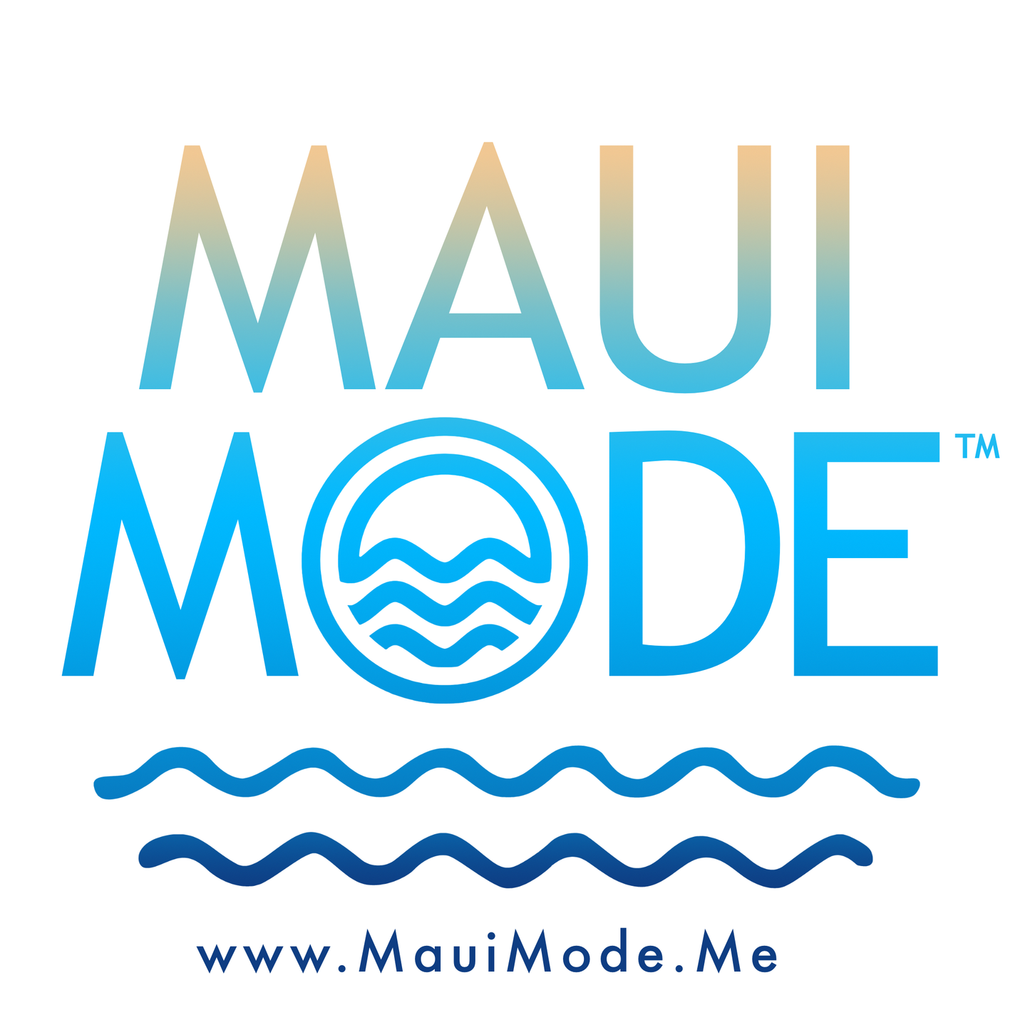 Maui Mode die cut stickers (3 pack)