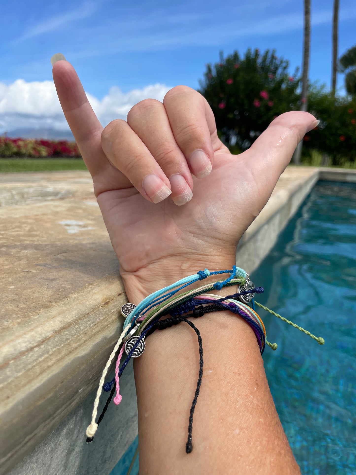 Maui Mode Rainbow Tree Bracelets